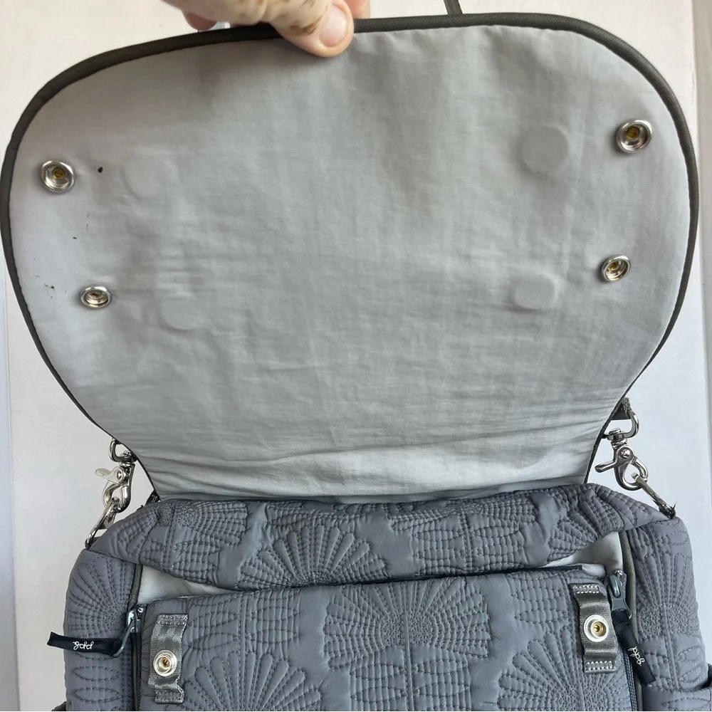 Petunia Pickle Bottom Boxy Backpack - Gray